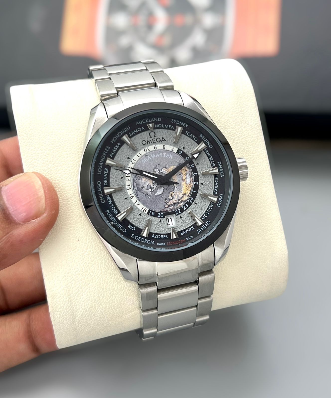 OMEGA Original Quality Japanese Automatic Premium Collection Watch