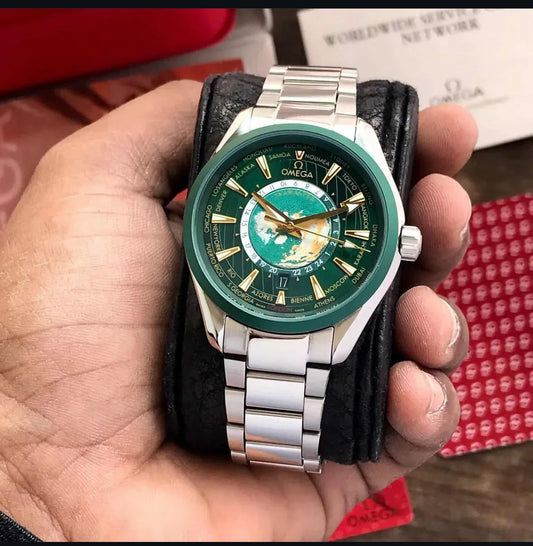 OMEGA Premier Aqua Terra World timer is a masterpiece