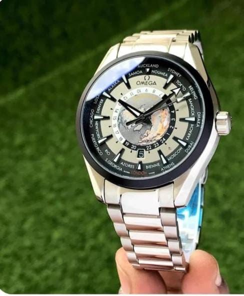 OMEGA Premier Aqua Terra World timer is a masterpiece