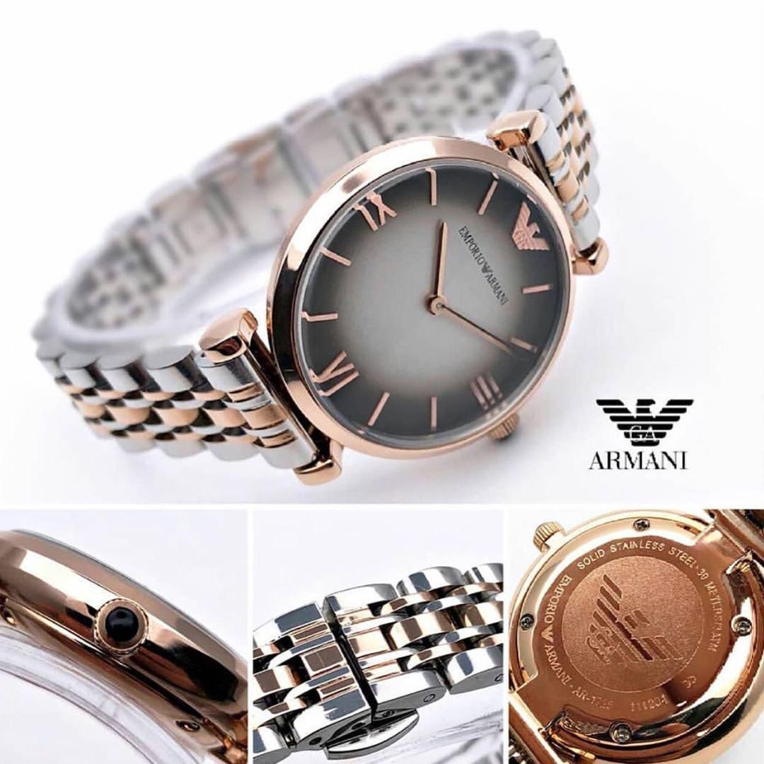 Emporio Armani Dazzaling Daimonds Zoom Face Dial.