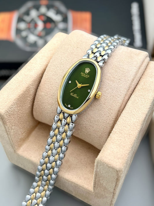 ROLEX Premier Ladies Watch (Green Dial)