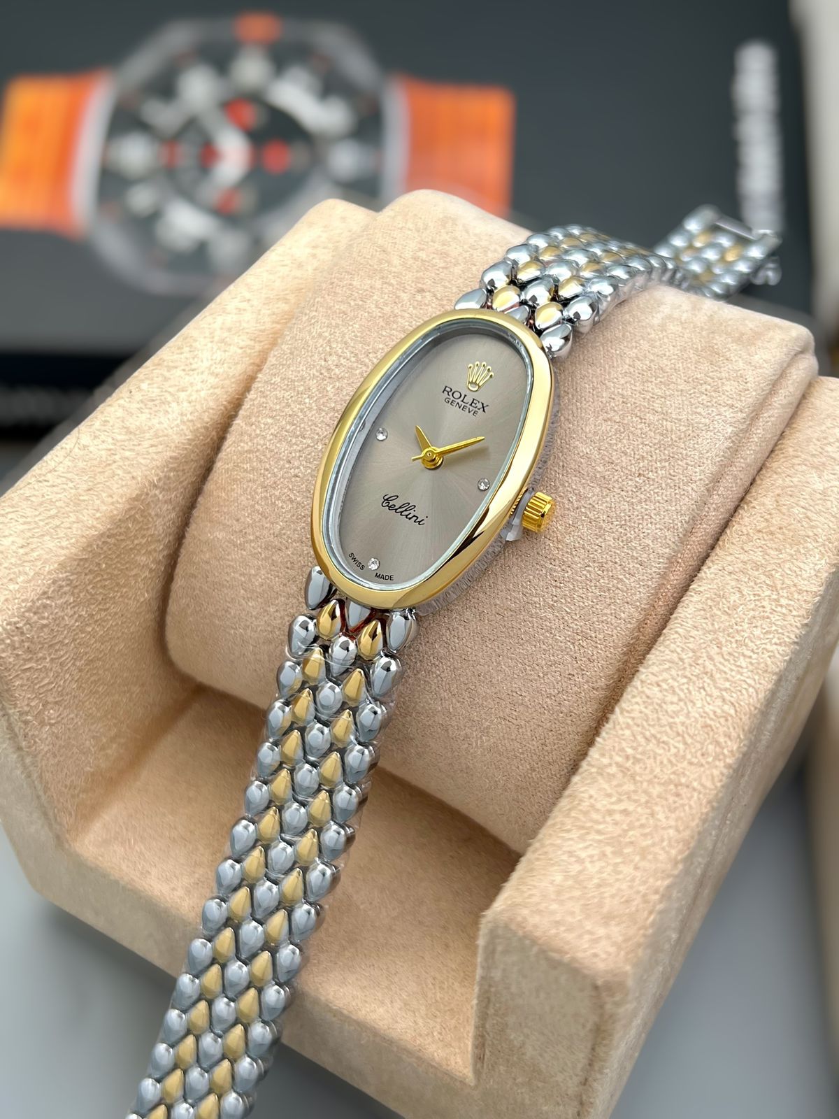 ROLEX Premier Ladies Watch (White Dial)