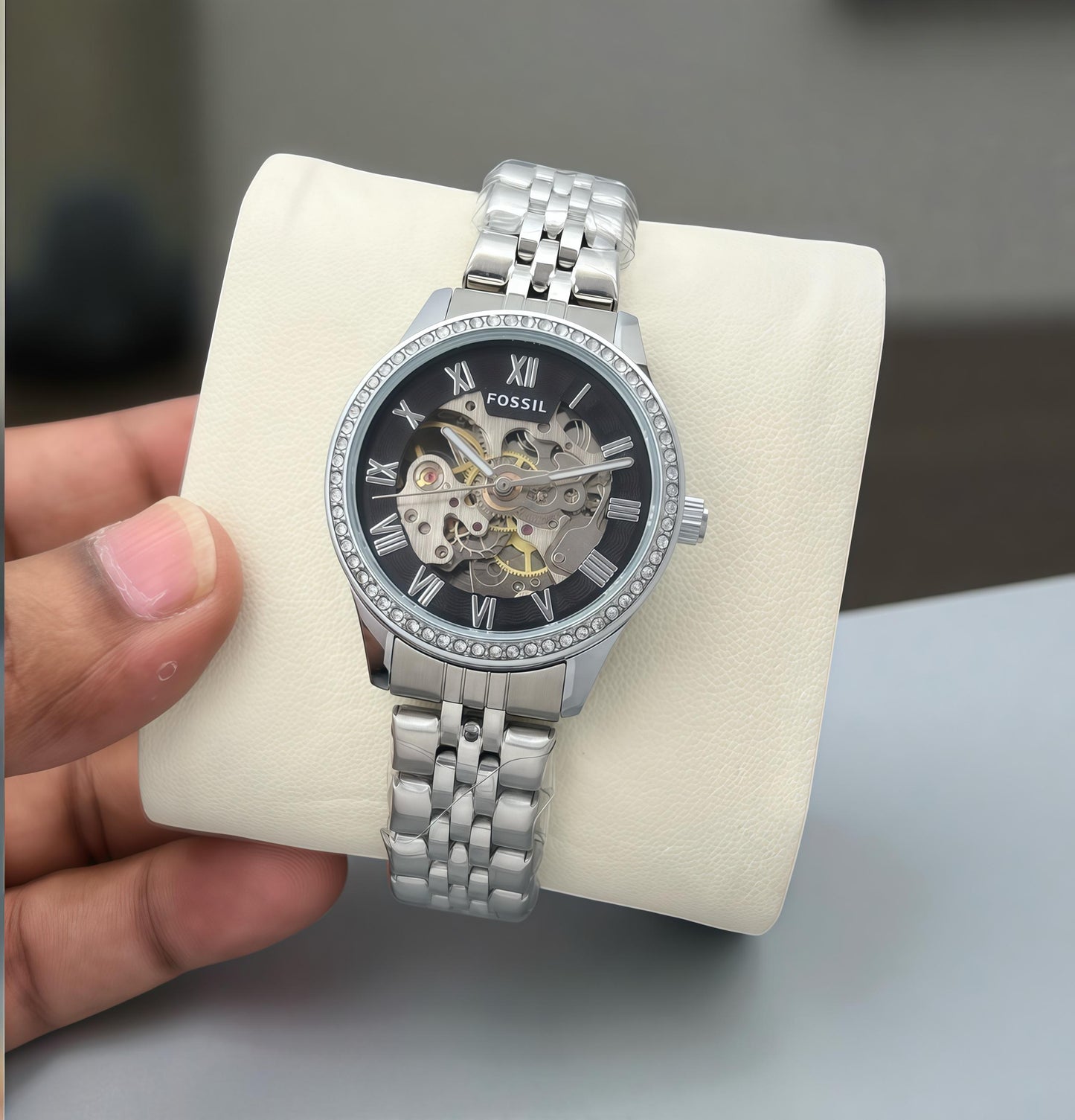 Fossil sleek mechanical watch Collection