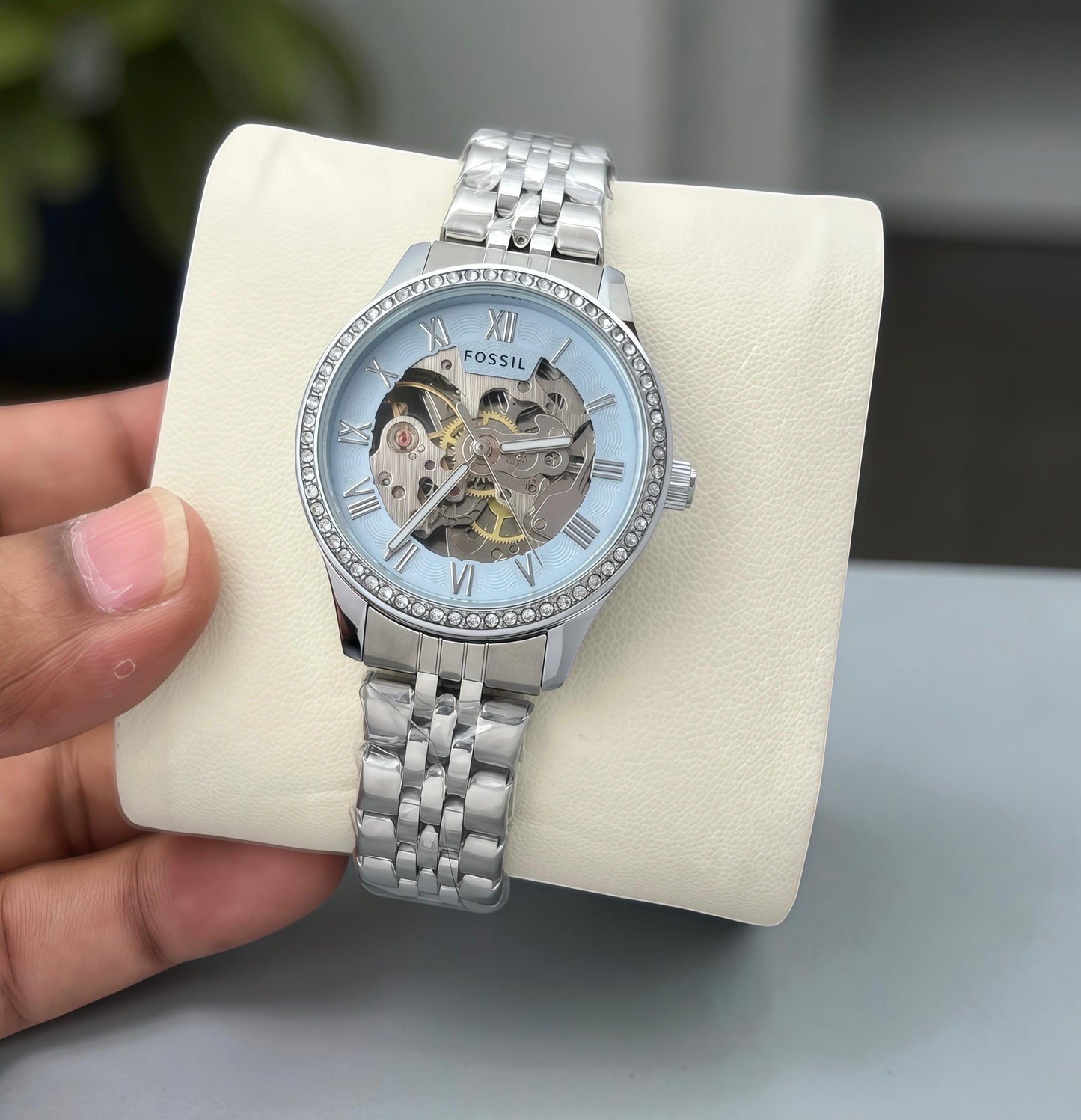 Fossil sleek mechanical watch Collection