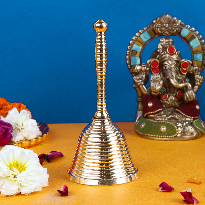 Get Winsome Brass Pooja Bell/Ghanti