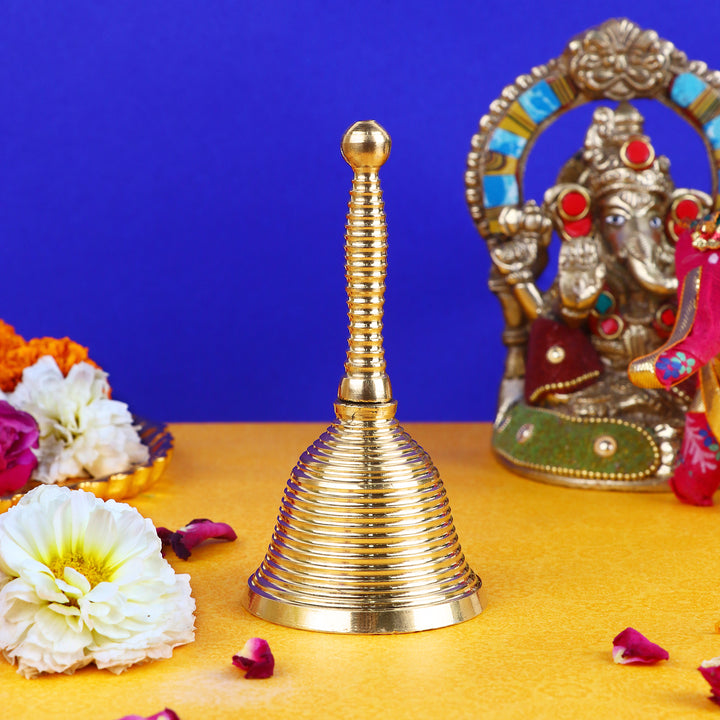Get Winsome Brass Pooja Bell/Ghanti