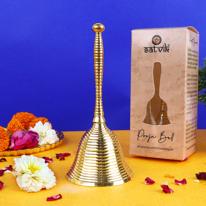Get Winsome Brass Pooja Bell/Ghanti