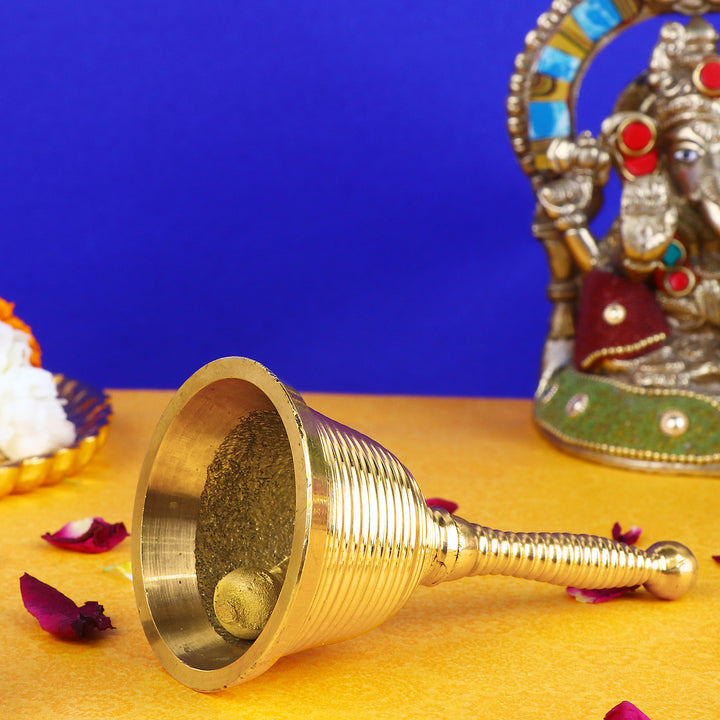 Get Winsome Brass Pooja Bell/Ghanti