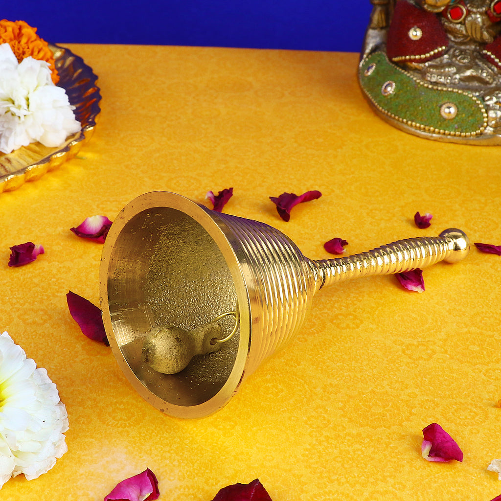 Get Winsome Brass Pooja Bell/Ghanti