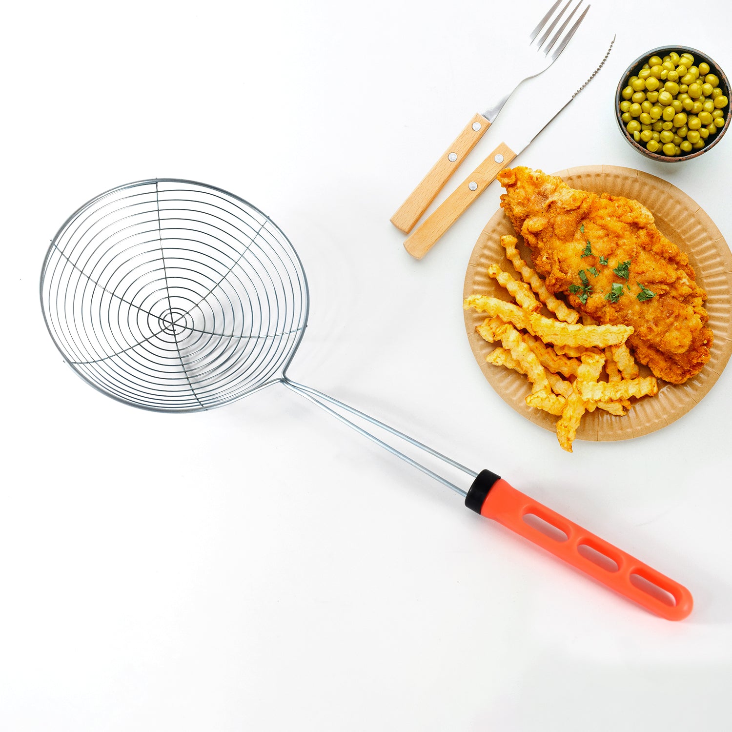 Stainless Steel Deep Fry Strainer - Springkart 