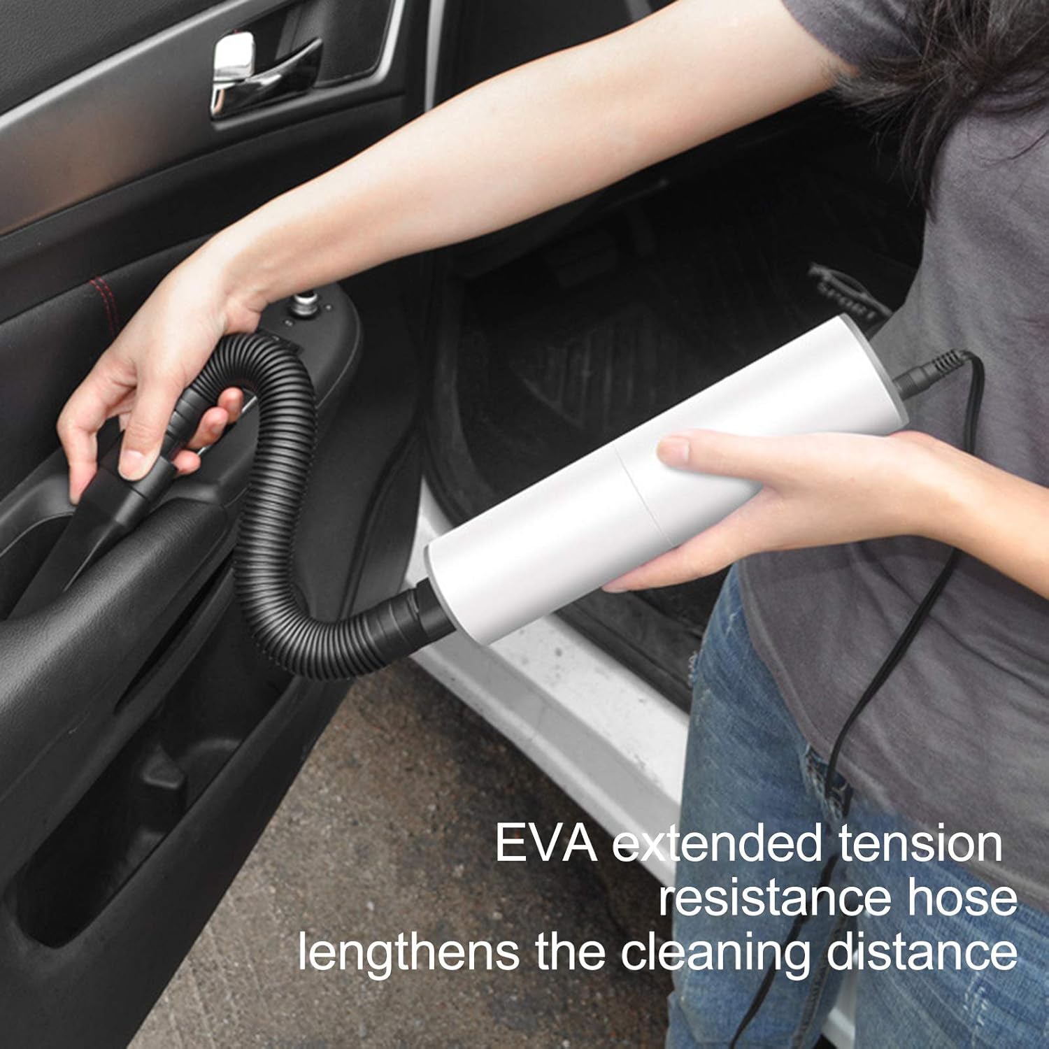 Handheld Vacuum Cleaner - Mini Portable Car Vacuum Cleaner (1 Set) - Springkart 