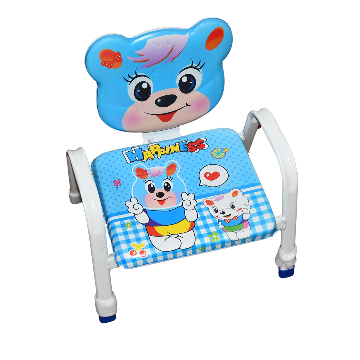Cartoon Baby Chair Strong Steel Cushion Comfortable Baby Chair High Quality Chair (1 Pc) - Springkart 