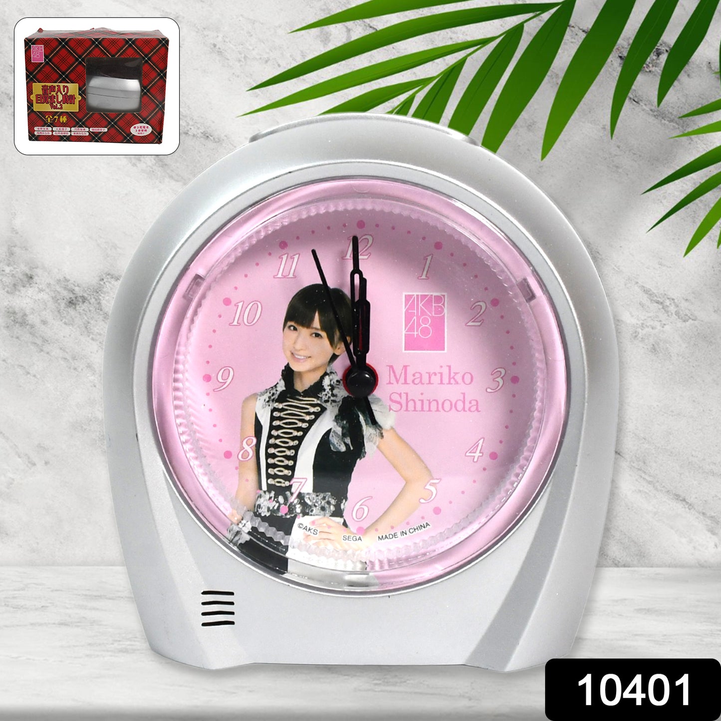 Plastic Alarm Clock Timeless Design For Your Desk (1 Pc) - Springkart 
