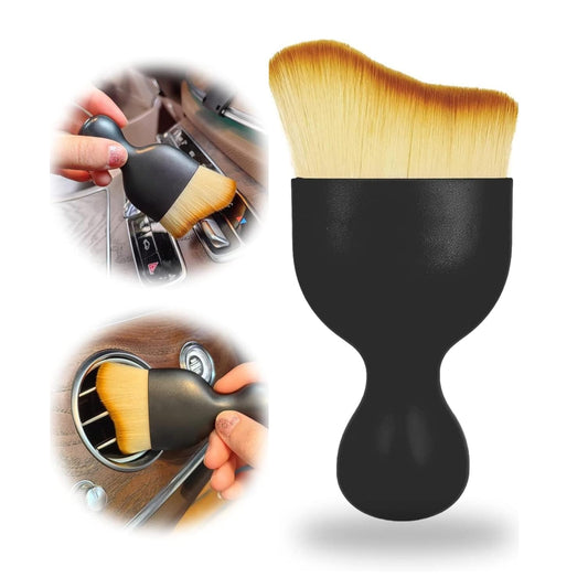Mini Car Interior Cleaning Soft Brush -car Cleaning Brushes Duster (1 Pc) - Springkart 