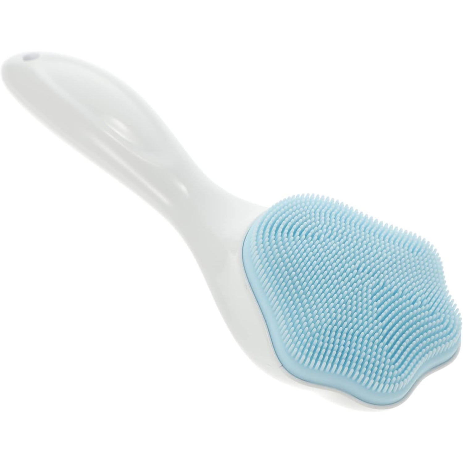 Silicone Face Scrubber Exfoliating Brush Manual Handheld Facial Cleansing Brush (1 Pc) - Springkart 