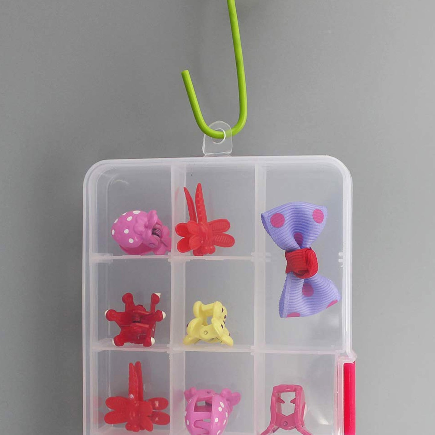 12912 15 Grids Jewelry Organizer Plastic Jewelry Organizer Box Clear Jewelry Organizer Box Plastic Bead Organizers With Adjustable Dividers For Herbs Pills Bead Jewelry And Other Small Item (1 Pc) - Springkart 