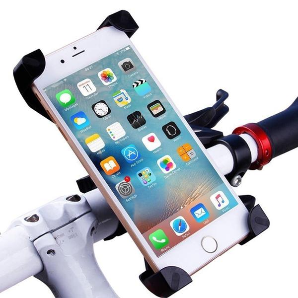 1456 Bike Phone Mount Anti Shake And Stable Cradle Clamp With 360 Rotation - Springkart 