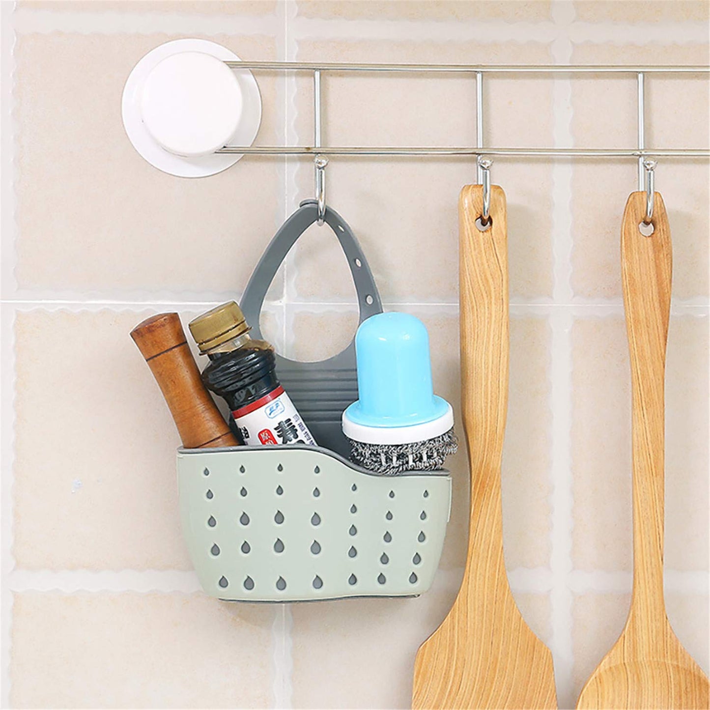 Multifunctional Kitchen Sink Organiser Kitchen Sink Caddy (1 Pc) - Springkart 