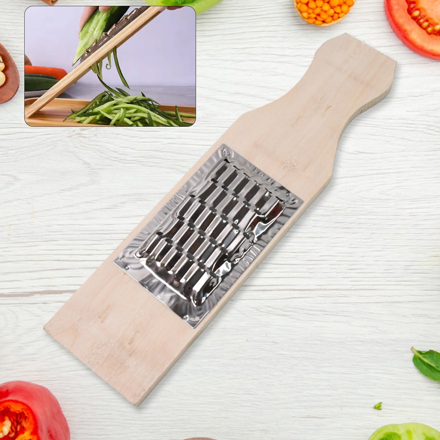 Vegetable Shredder Slicer Fry Cheese Grater Food Vegetables Kitchen - Springkart 