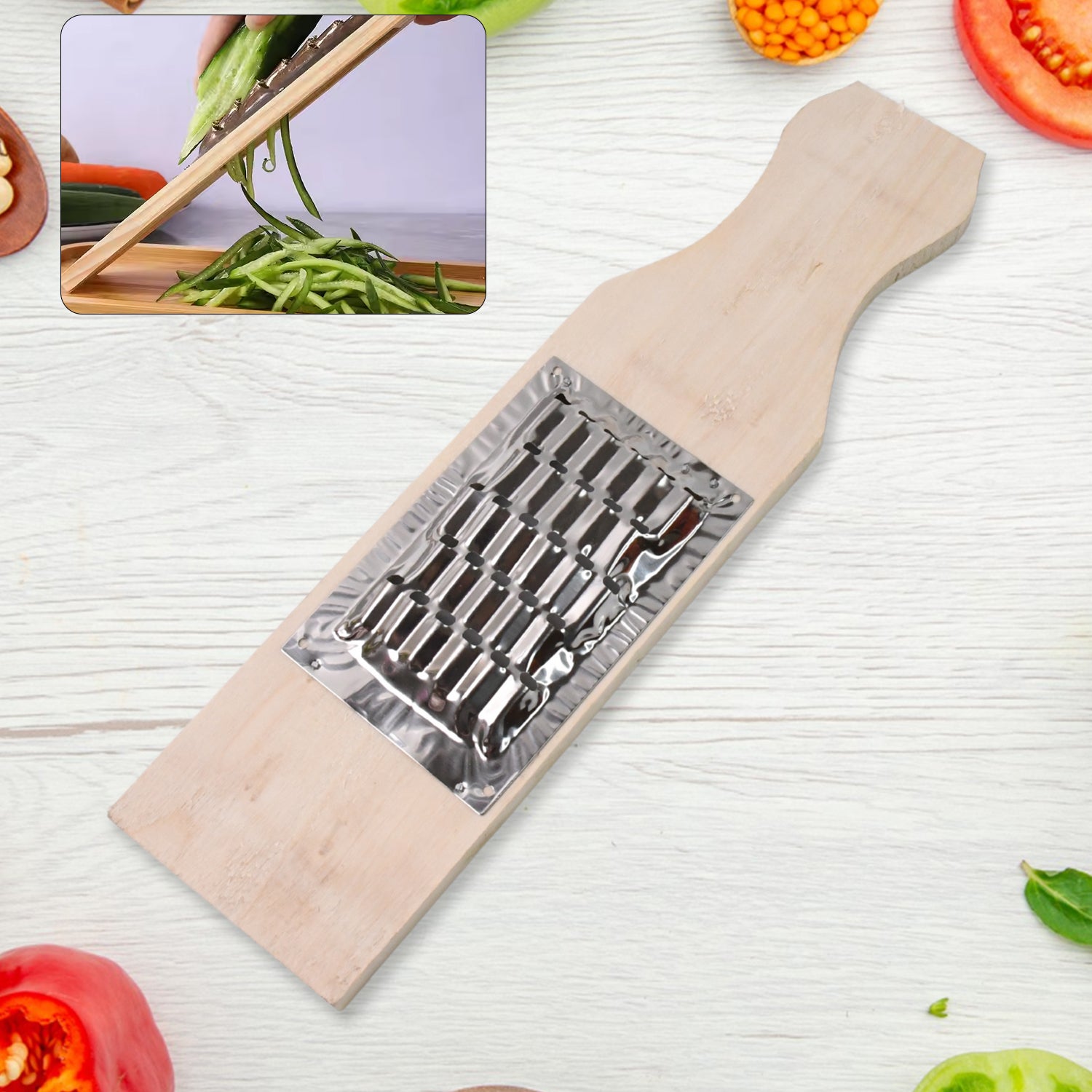 Vegetable Shredder Slicer Fry Cheese Grater Food Vegetables Kitchen - Springkart 