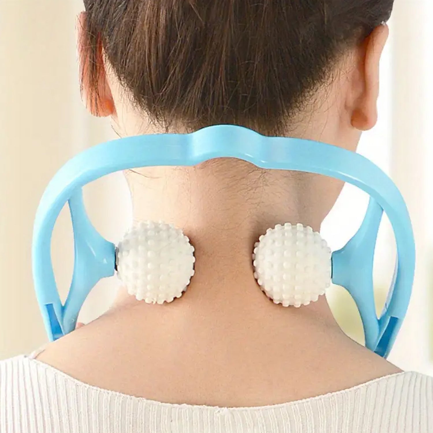6593 Neck Shoulder Massager 13.5x7.08in Portable Relieving The Back For Men Relieving The Waist Women - Springkart 