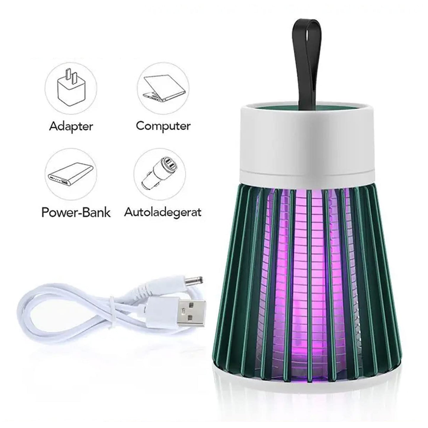 6402 Mosquito Killer Machine Mosquito Killer Usb Powered Bug Zapper Mosquito Lamp For Home Electric Led Lamp Mosquito Killer Indoor Outdoor Mosquito Trap Machine - Springkart 