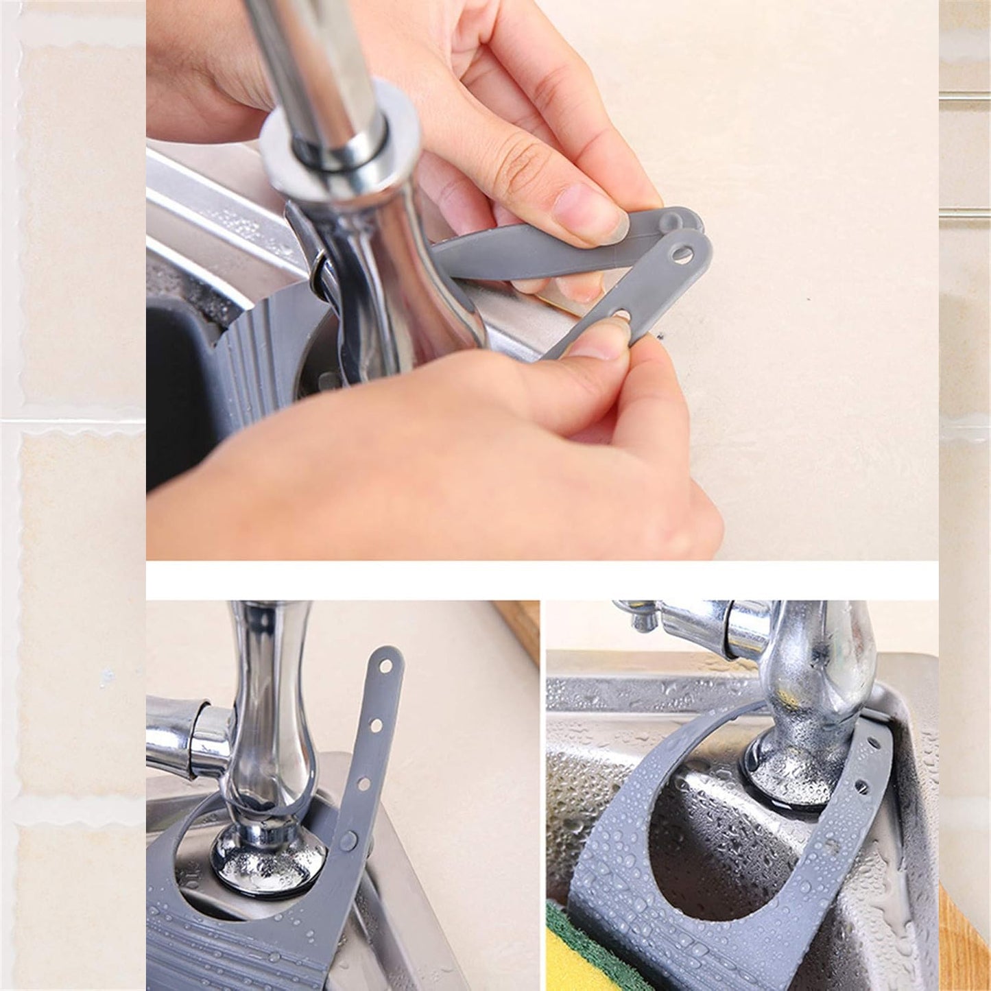Multifunctional Kitchen Sink Organiser Kitchen Sink Caddy (1 Pc) - Springkart 