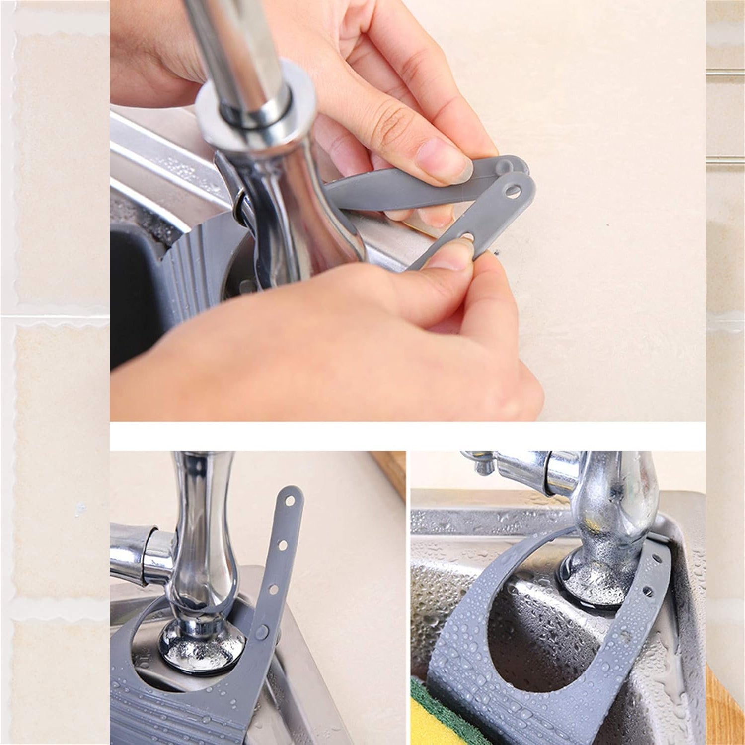 Multifunctional Kitchen Sink Organiser Kitchen Sink Caddy (1 Pc) - Springkart 