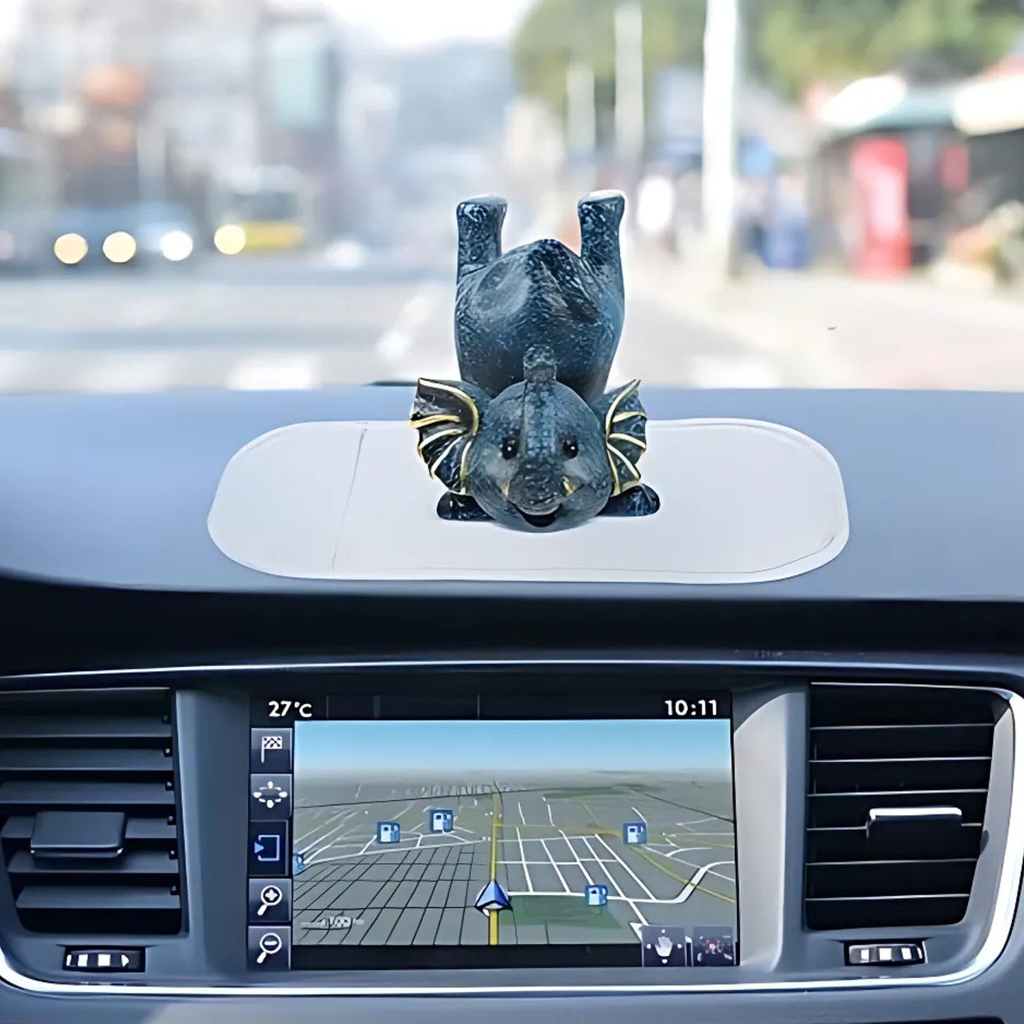 Large Transparent Anti-slip Dashboard Mat For Car (1 Pc)