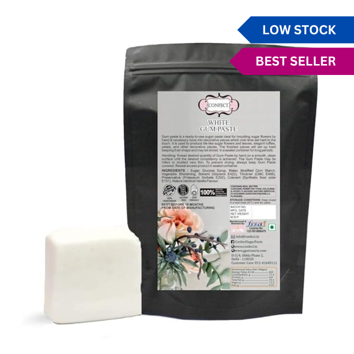 White | Edible Gum paste 1 Kg