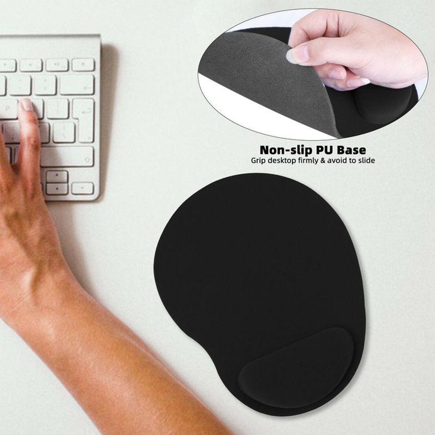 6161 Wrist S Mouse Pad Used For Mouse While Using Computer. - Springkart 