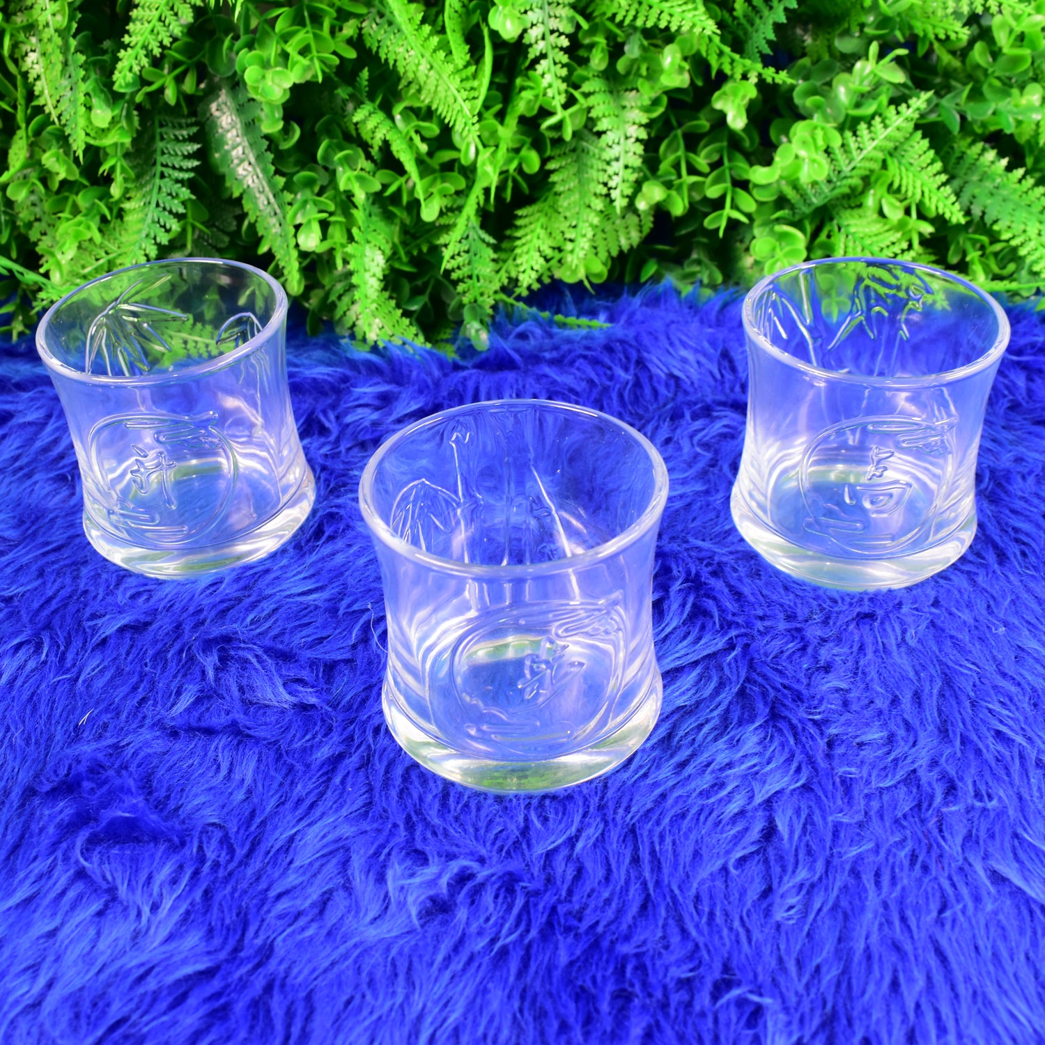 Glass 3 Pc Tumbler 1 Pc Cup Set (4 Pcs Set) - Springkart 