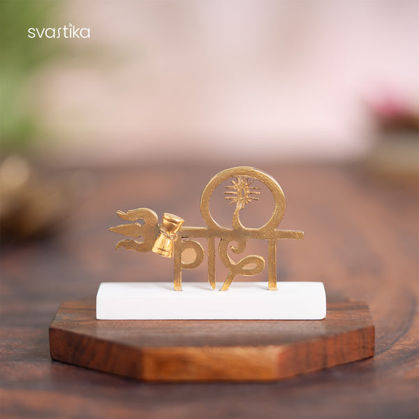 Car Dashboard Idols - Lord Shiva Trishul & Damroo