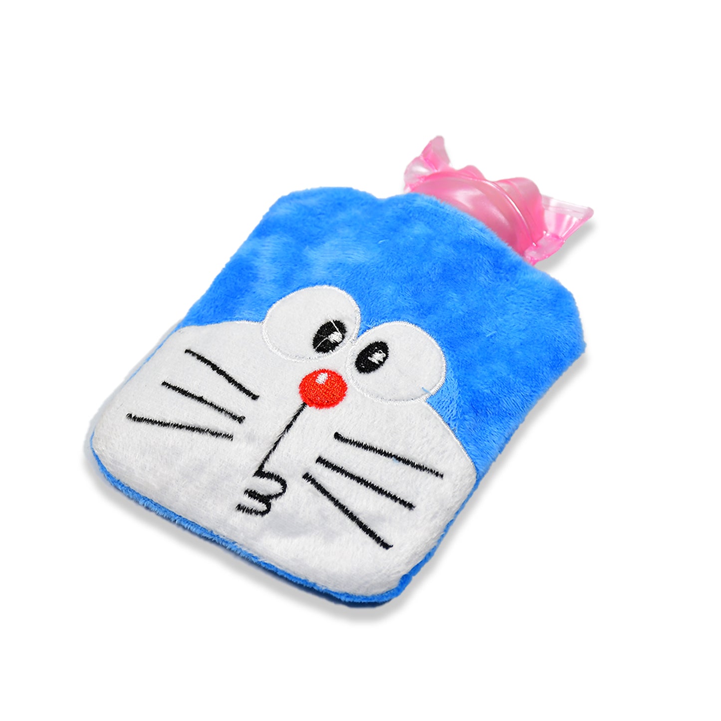 6504 Doremon Small Hot Water Bag With Cover For Pain Relief Neck Shoulder Pain And Hand Feet Warmer Menstrual Cramps. - Springkart 