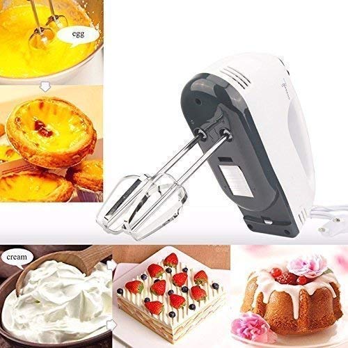 Compact Hand Electric Mixer / Blender for Whipping / Mixing with Attachments - Springkart 