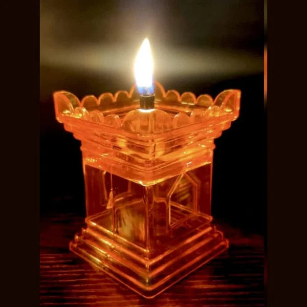 2pcs Tulsi Vrindavan Reflection Diya