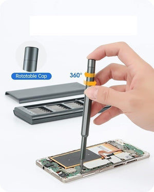 24 in 1 Mini Professional Hardware Tools with Magnetic Driver for Electronics, Watch, Camera, Laptop, Glasses