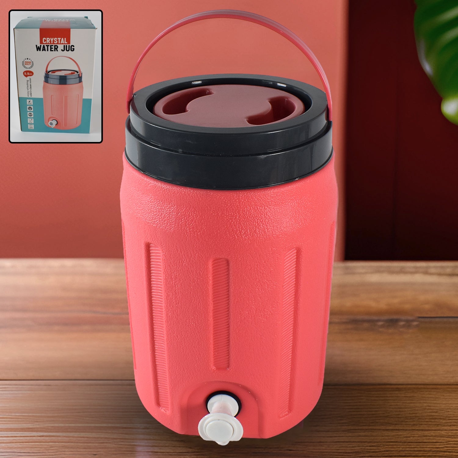 Insulated Water Jug 5.5 Ltr Water Storage Jug - Springkart 