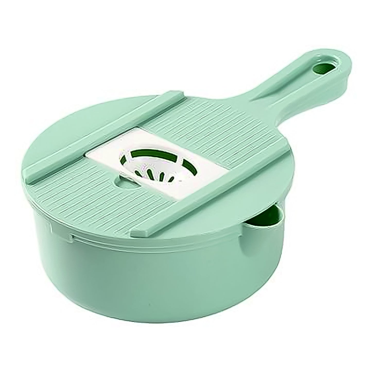 Vegetable Choppers With Drain Basket 6 In 1 Vegetable Slicer Blades (1 Set) - Springkart 