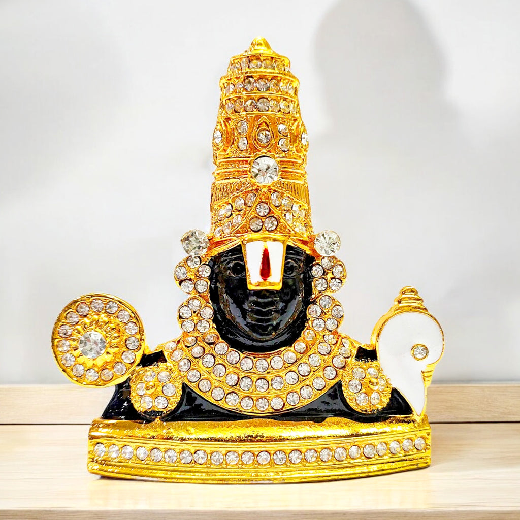 Tirupati Balaji Face Idol -Car Dashboard