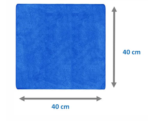 Microfiber Cleaning Cloths 6Pc, Highly Absorbent Cleaning Supplies, Lint Free Cloths for Multiple Use