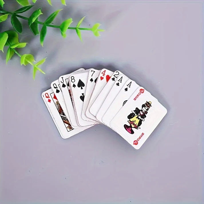 Mini Playing Cards – Travel Size, Durable, Fun Deck for Kids & Family Games