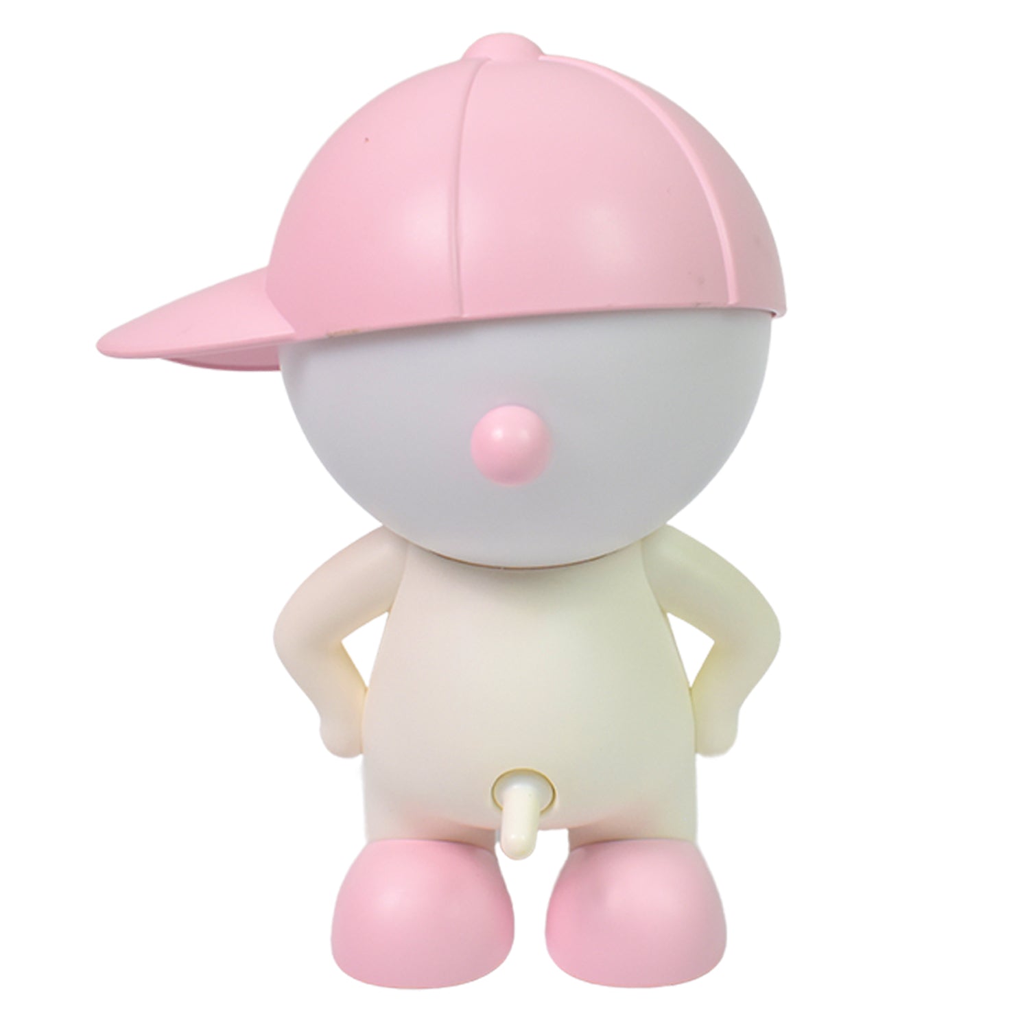 Cute Lovely Cartoon Design Led Desk Night Light With Plastic Head Cap (1 Pc) - Springkart 