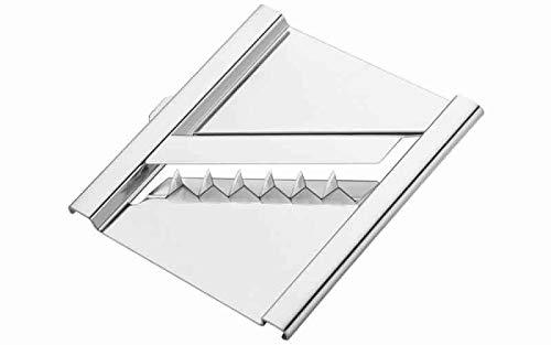 2142 6 In 1 Stainless Steel Kitchen Chips Chopper Cutter Slicer And Grater With Handle - Springkart 