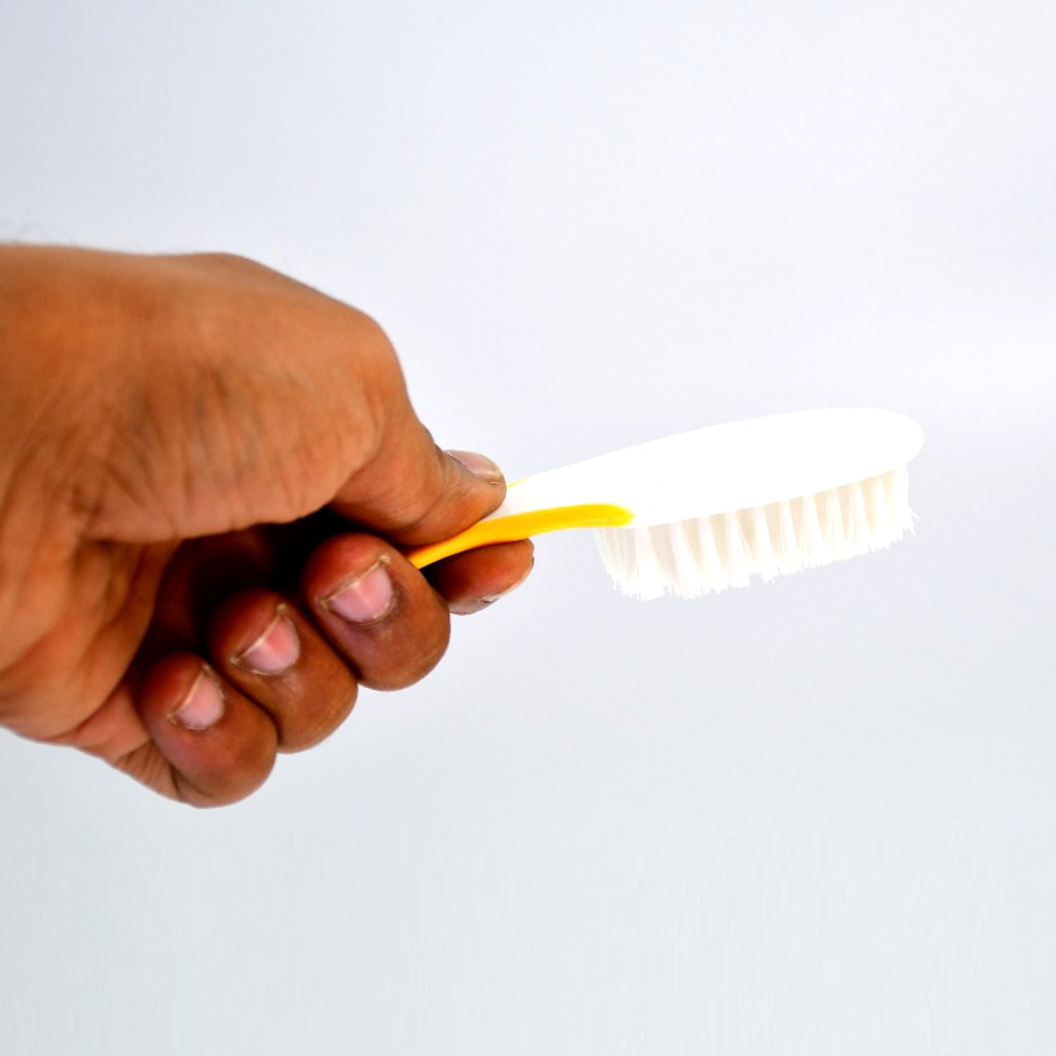 6313 Handle Grip Nail Brush Fingernail Scrub Cleaning Brushes For Toes And Nails Cleaner Pedicure Brushes For Men And Women - Springkart 