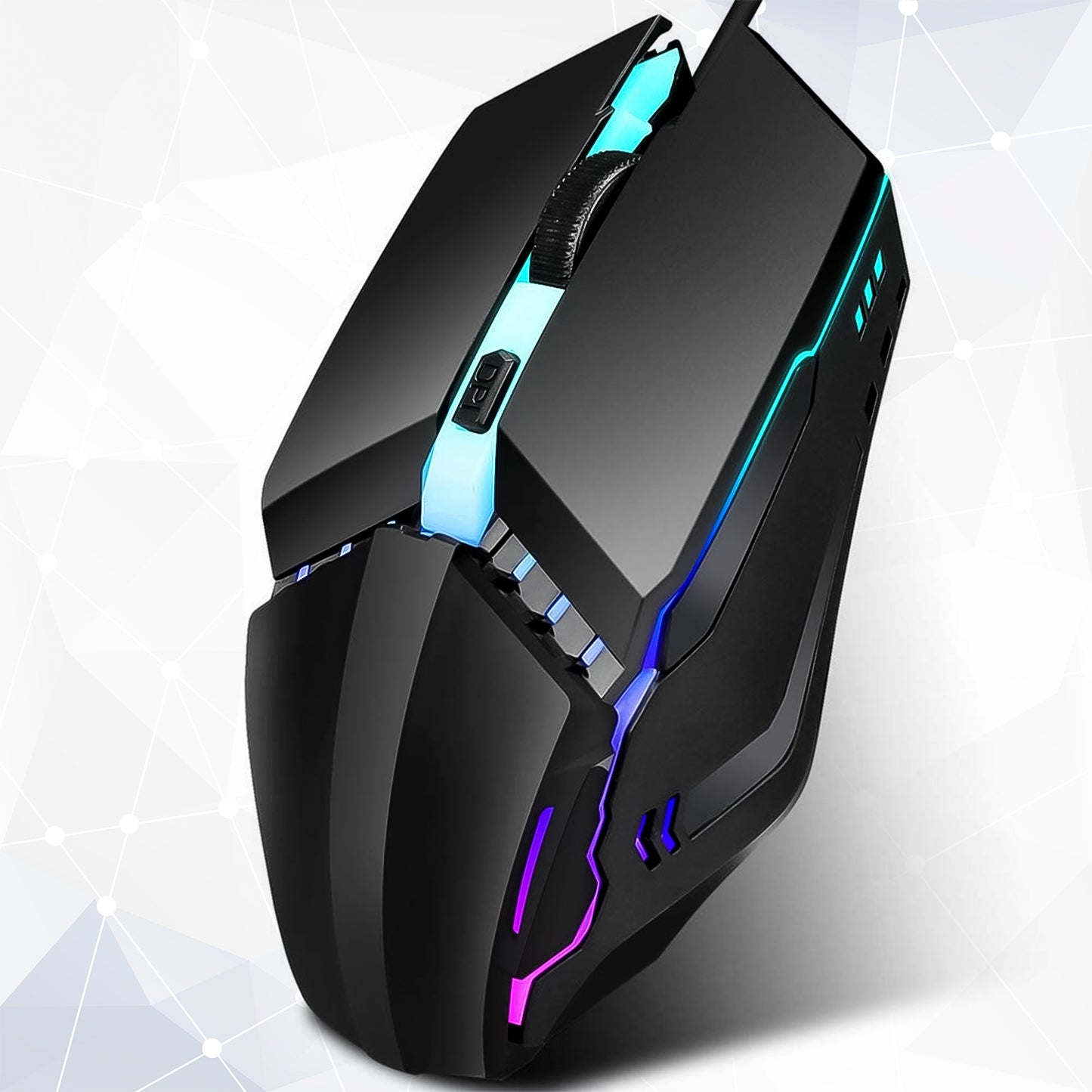 Usb Wired Mouse Ergonomic Design Gaming Mouse (1 Pc) - Springkart 