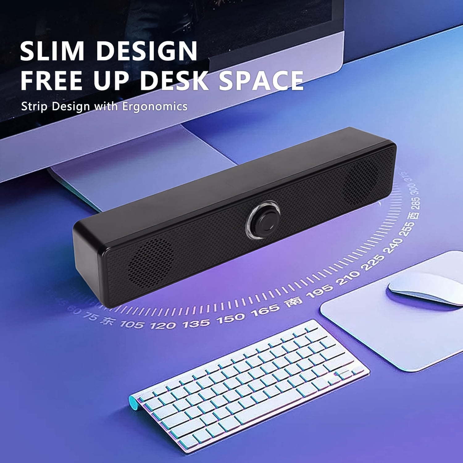 Desktop Computer Speaker Wired Plug And Play Usb Powered Speaker (1 Pc) - Springkart 