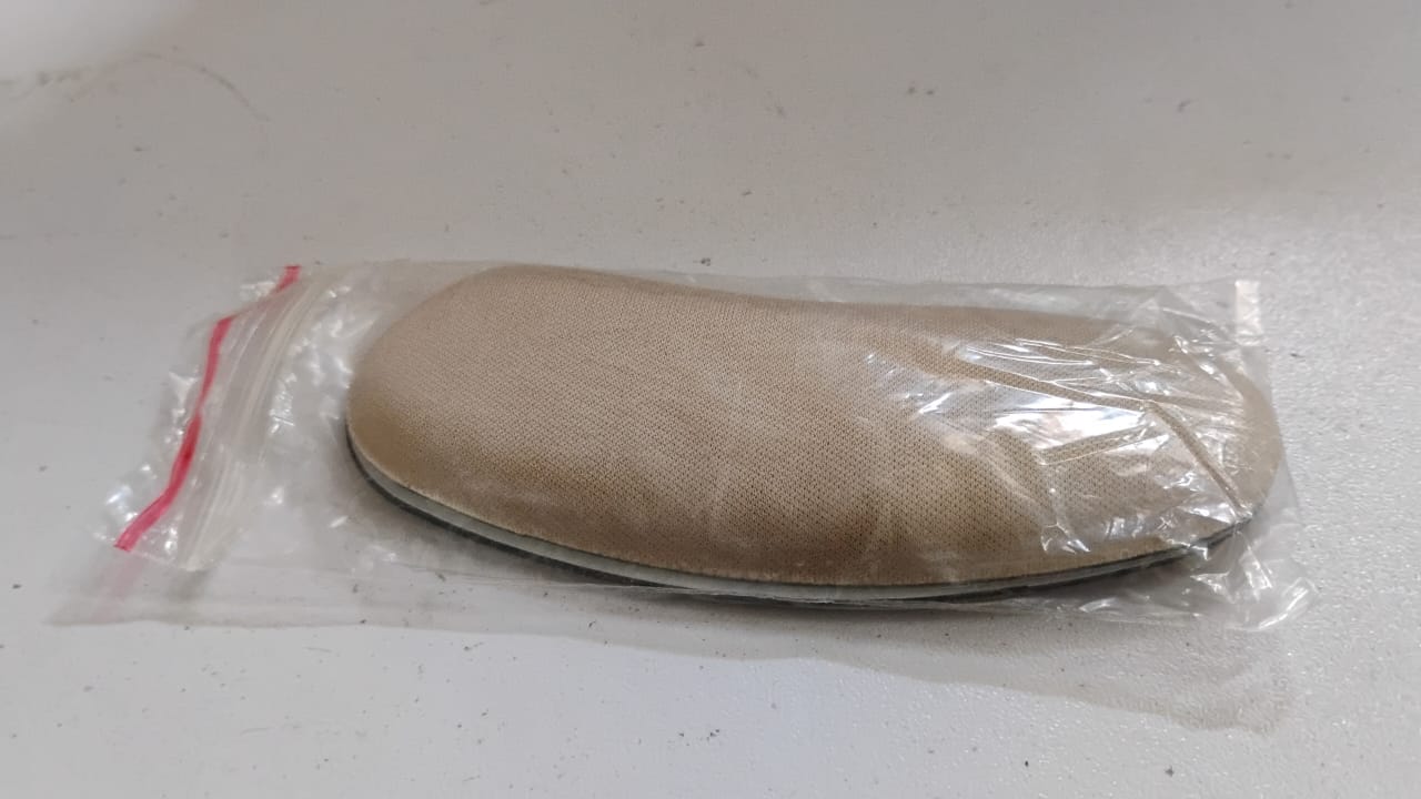 Fabric Sticky Shoe Back Heel Insoles Protector Liner Pads (1 Pair) - Springkart 