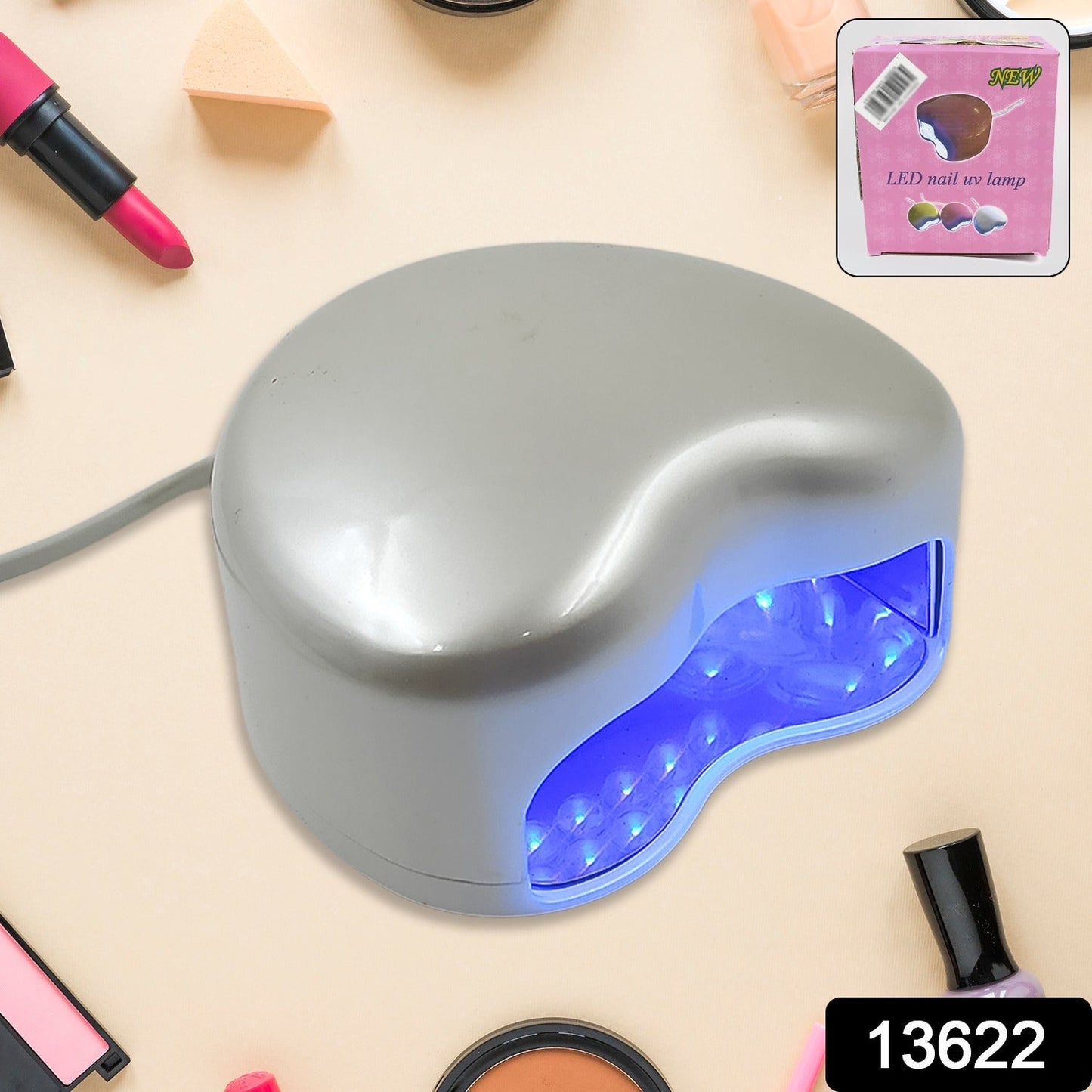 Led Uv Lamp Nail Dryer Gel Nail Lamp Nail Curing Lamp (1 Pc) - Springkart 