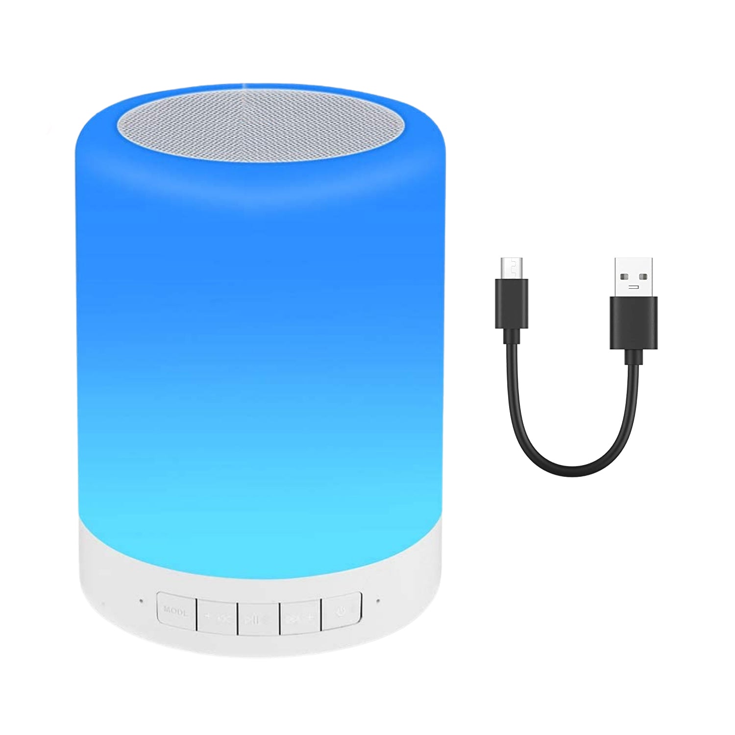 6249 Wireless Night Light Led Touch Lamp Speaker - Springkart 